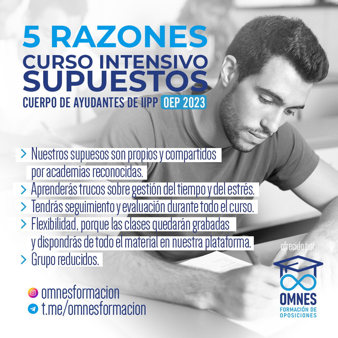 CURSO INTENSIVO DE SUPUESTOS