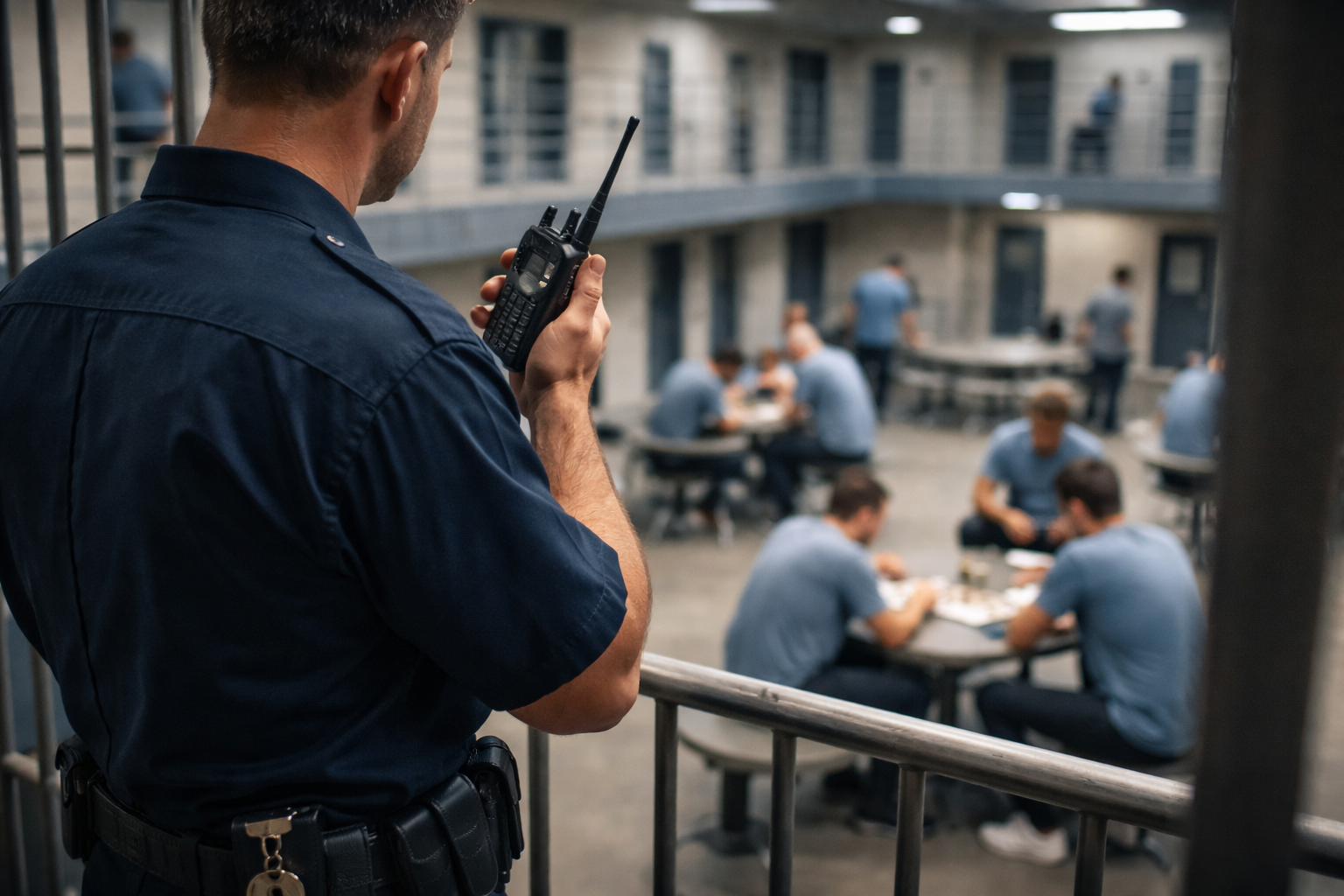 Funciones del funcionario de prisiones