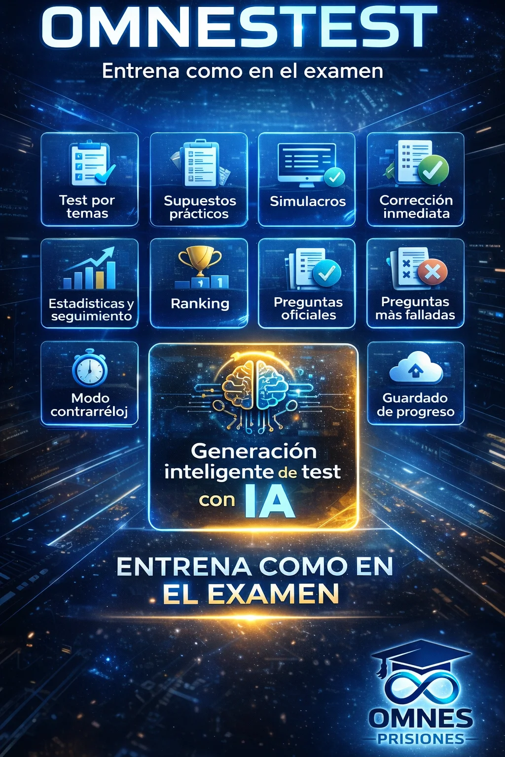 Funcionalidades de OMNES Test